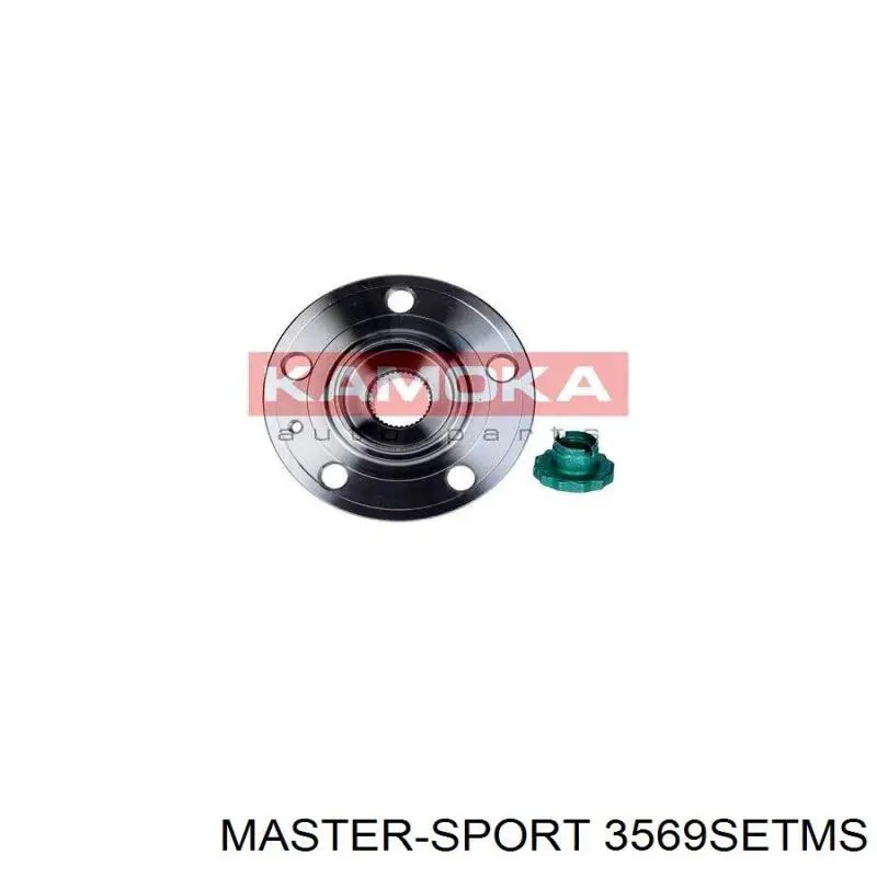 Передняя ступица 3569SETMS Master-sport