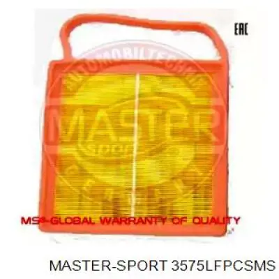 Воздушный фильтр 3575LFPCSMS Master-sport