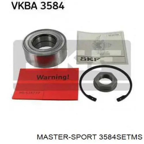 Купить 3584SETMS Master-sport Подшипник передней ступицы