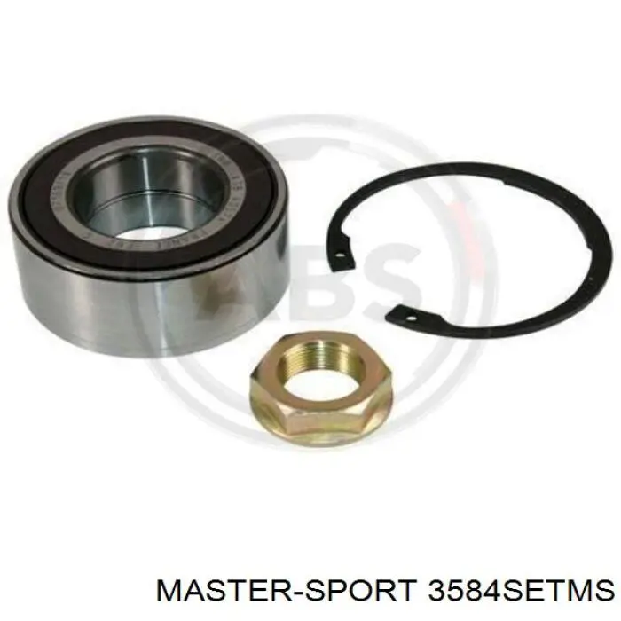 Комплект подшипника ступицы колеса Master-sport 3584SETMS цена, от 33.46 USD