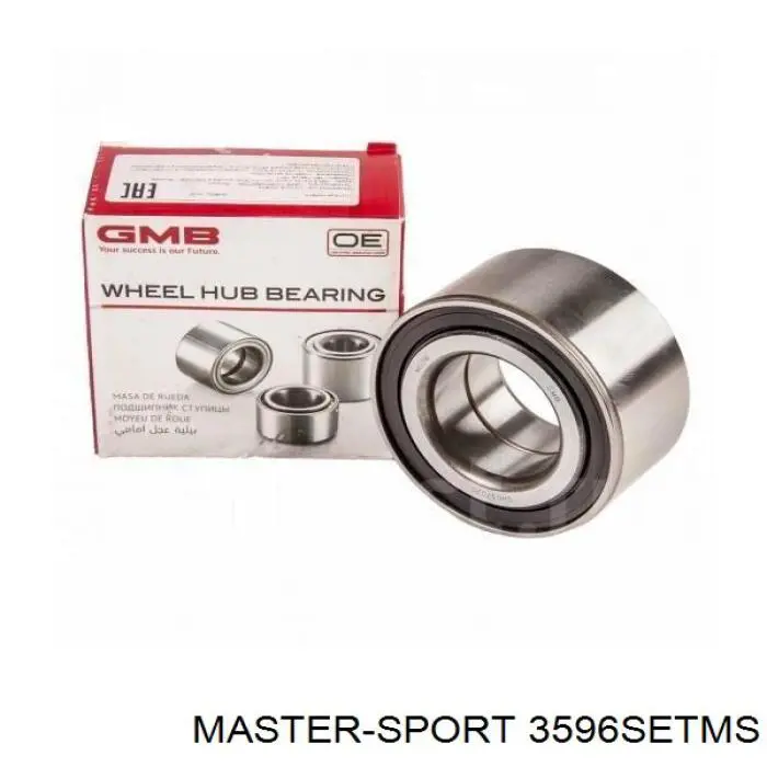 Ступичный подшипник передний Master-sport 3596SETMS