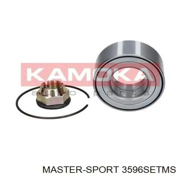 Комплект подшипника ступицы колеса Master-sport 3596SETMS цена, от 14.09 USD