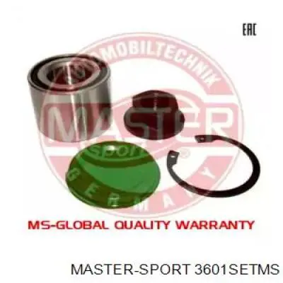 Подшипник задней ступицы 3601SETMS Master-sport