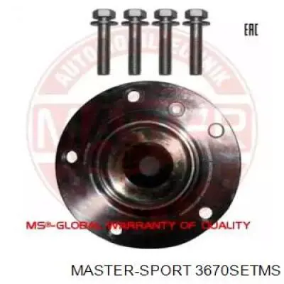 Ступица передняя 3670SETMS Master-sport