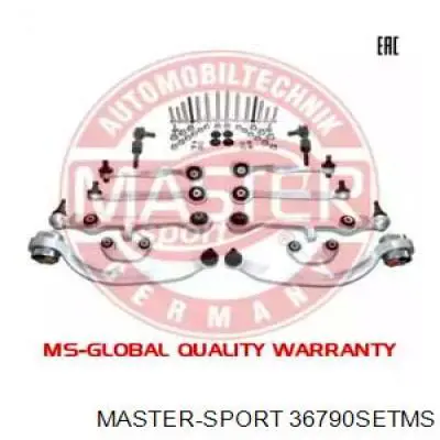 36790SETMS Master-sport комплект рычагов передней подвески