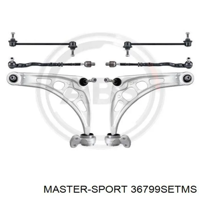 36799SETMS Master-sport Ремкомплект передней подвески