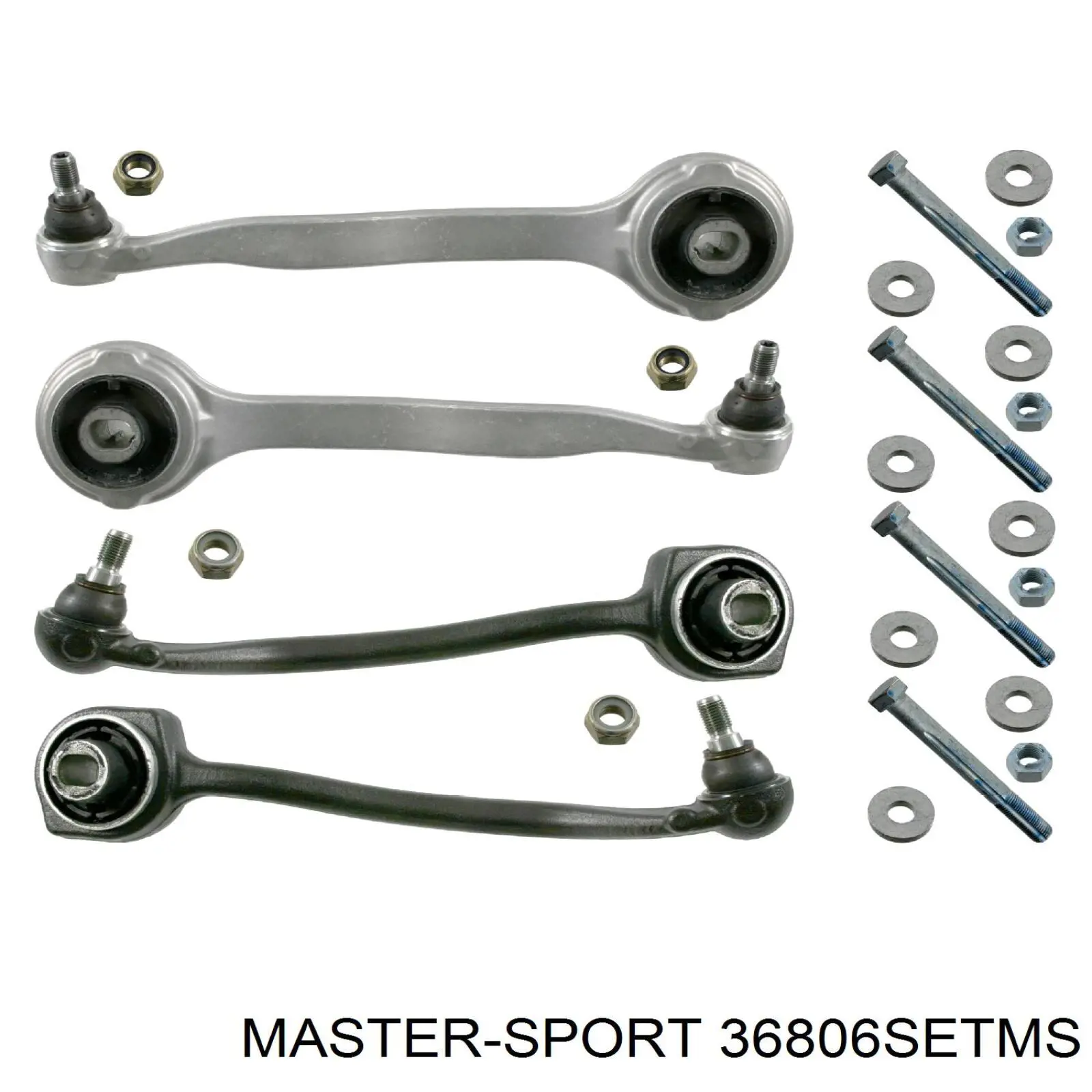 Купить 36806SETMS Master-sport Комплект рычагов передней подвески