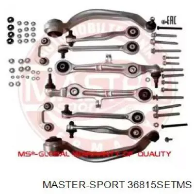 Комплект рычагов передней подвески 36815SETMS Master-sport