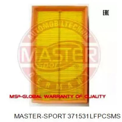 Воздушный фильтр 371531LFPCSMS Master-sport