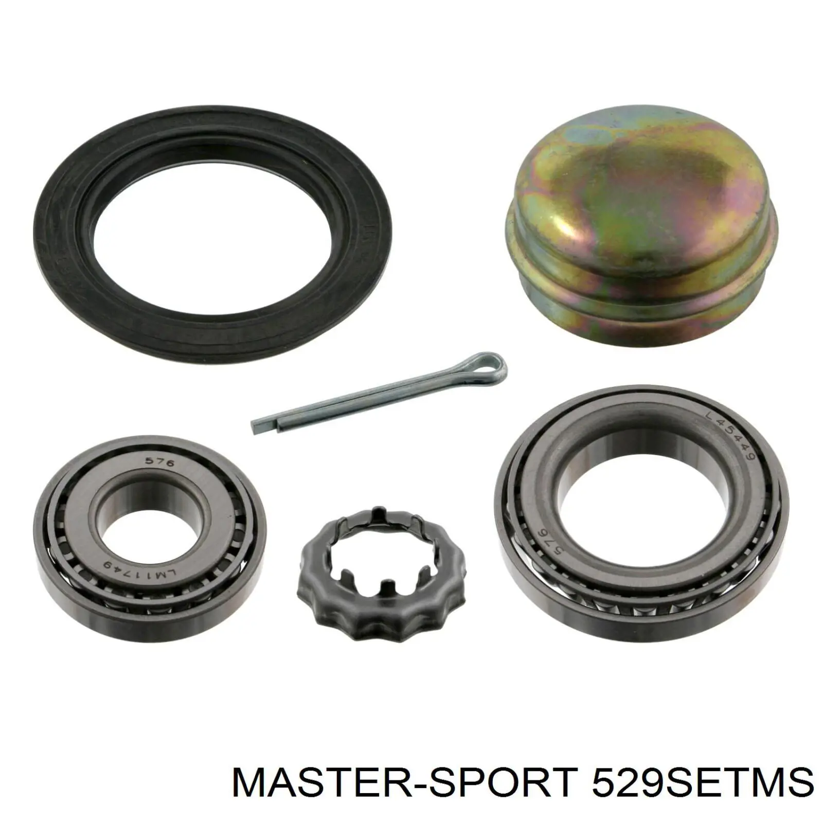 Задний подшипник Master-sport 529SETMS