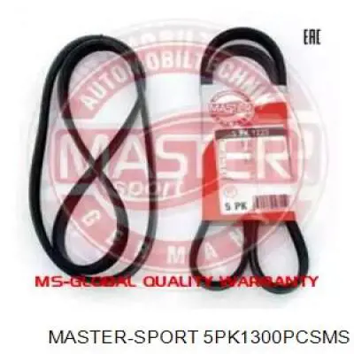 Ремень агрегатов приводной Master-sport 5PK1300PCSMS