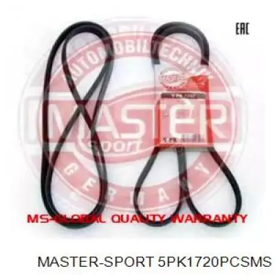 Ремень агрегатов приводной Master-sport 5PK1720PCSMS