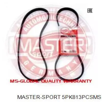 Ремень генератора 5PK813PCSMS Master-sport