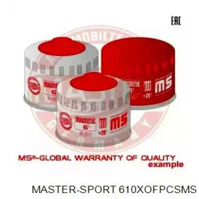 Масляный фильтр 610XOFPCSMS Master-sport