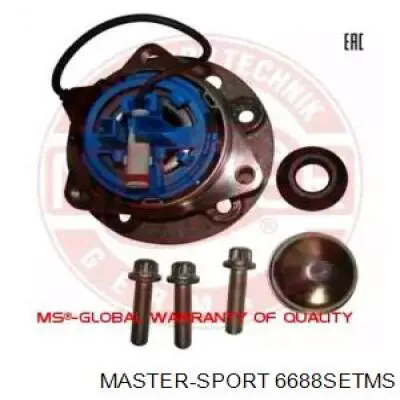 6688SETMS Master-sport Ступица колеса передняя