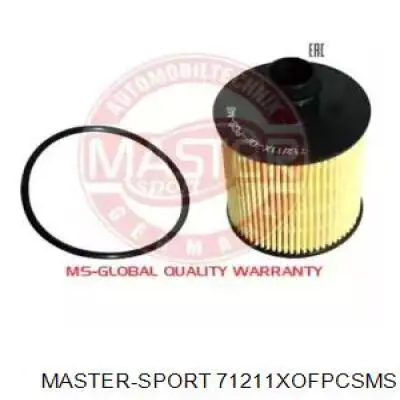 Масляный фильтр 71211XOFPCSMS Master-sport