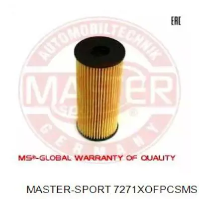 Масляный фильтр 7271XOFPCSMS Master-sport