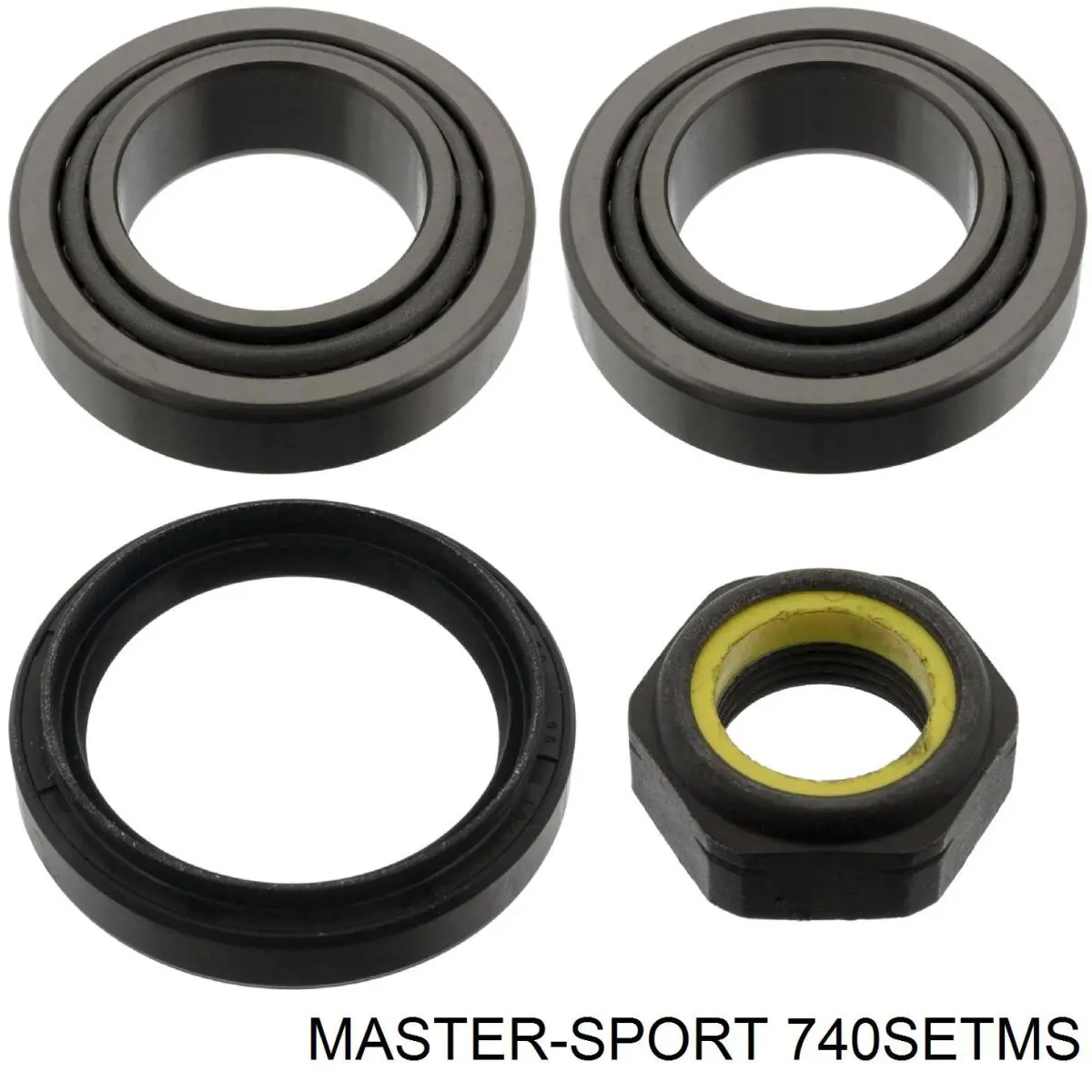 Комплект подшипника ступицы колеса Master-sport 740SETMS цена, от 13.41 USD