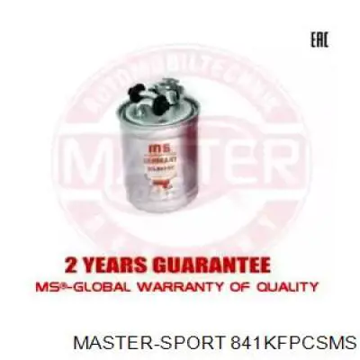 Топливный фильтр 841KFPCSMS Master-sport