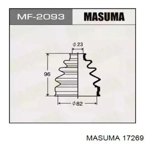 Пыльник ШРУСа наружный 17269 Masuma
