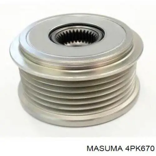 Ремень генератора 4PK670 Masuma