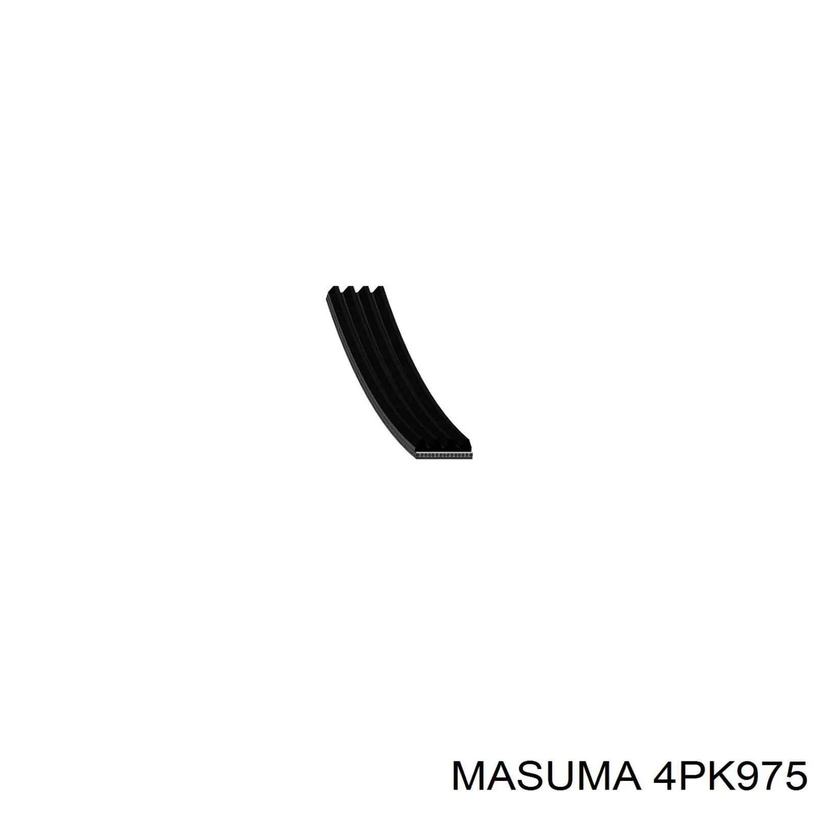 4PK975 Masuma ремень генератора
