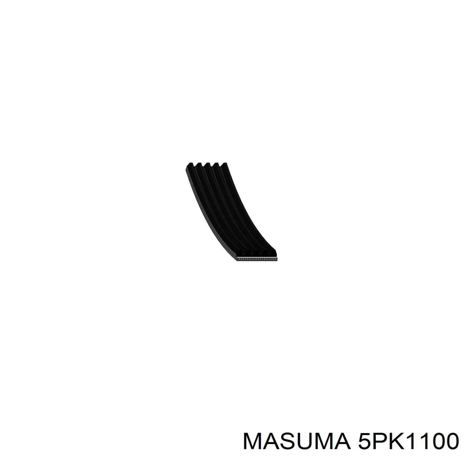 Ремень агрегатов приводной MASUMA 5PK1100