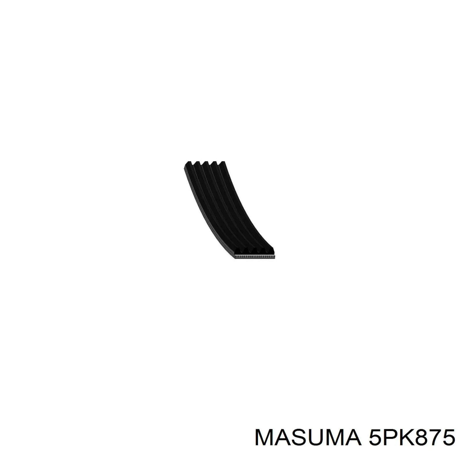 5PK875 Masuma ремень генератора
