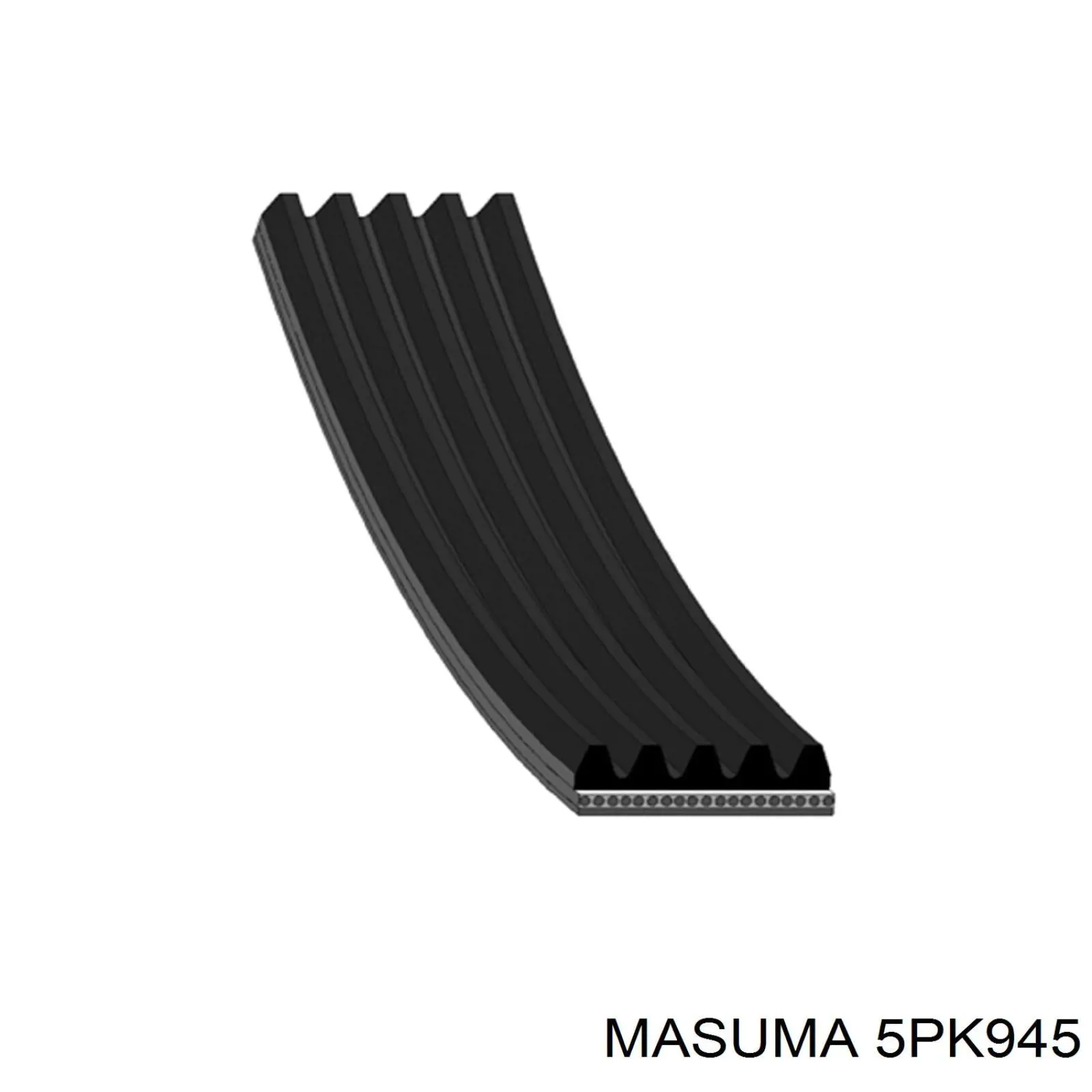 5PK945 Masuma ремень генератора