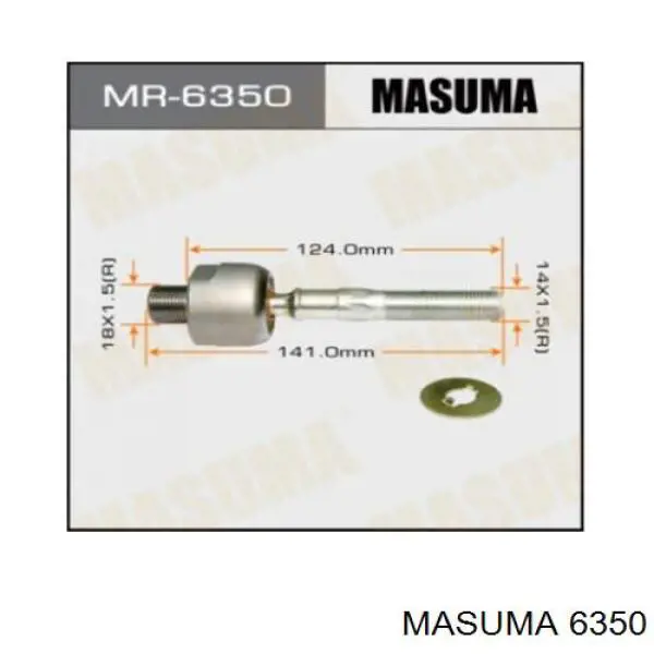 Correa trapezoidal 6350 Masuma