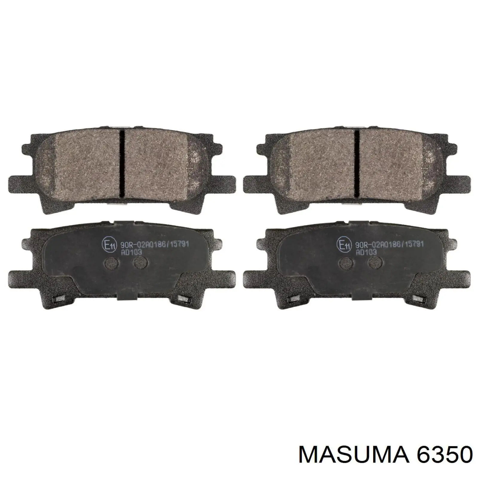 Ремень генератора 6350 Masuma