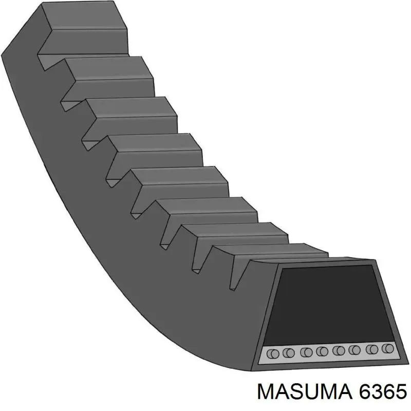 Поліклиновий ремінь 6365 Masuma