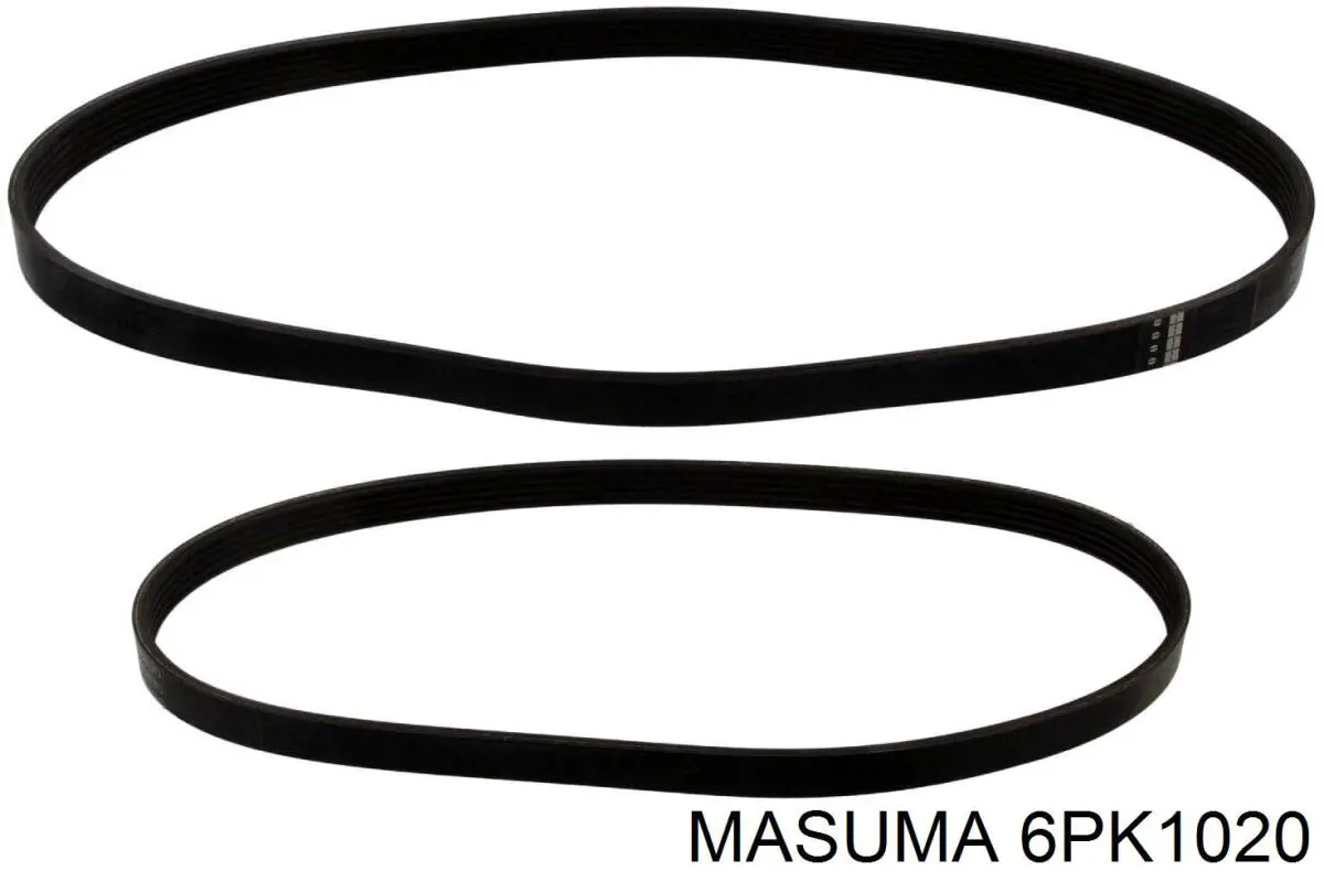 6PK1020 Masuma ремень генератора