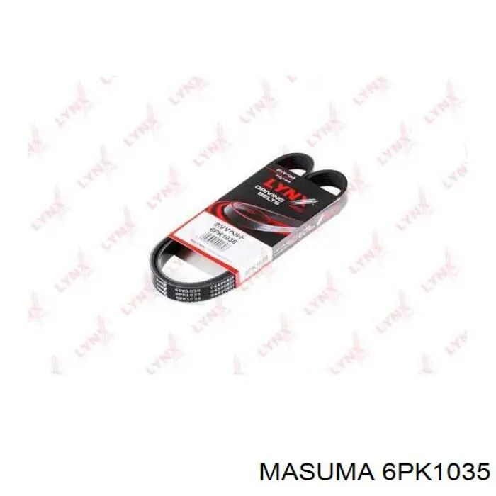 6PK1035 Masuma ремень генератора
