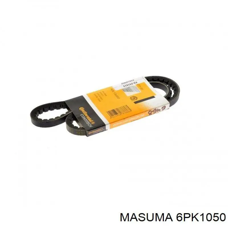 Купить 6PK1050 Masuma Ремень генератора