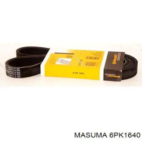 Correa trapezoidal 6PK1640 Masuma