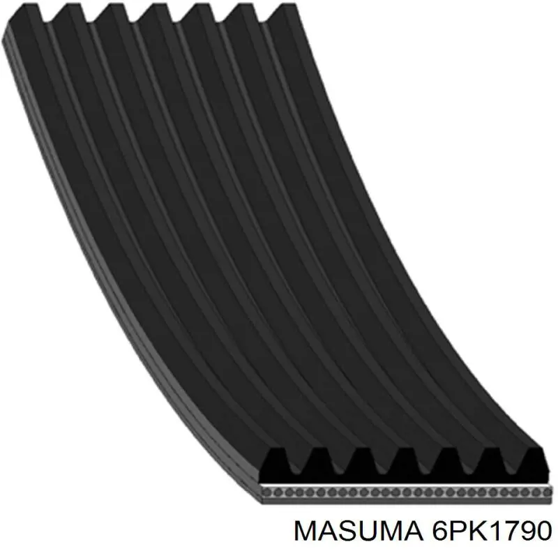 6PK1790 Masuma ремень генератора