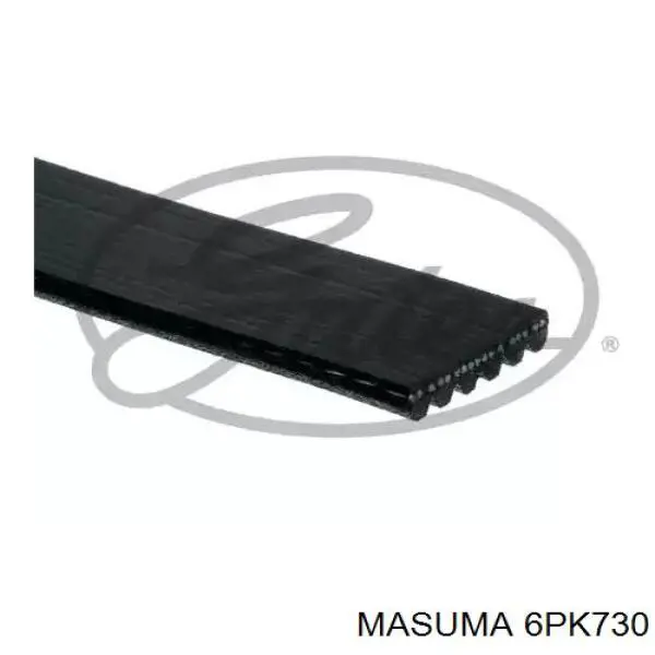 6PK730 Masuma ремень генератора