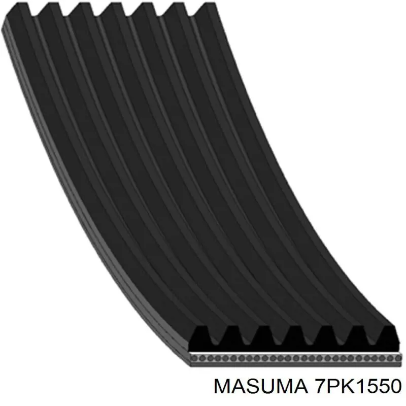 7PK1550 Masuma ремень генератора
