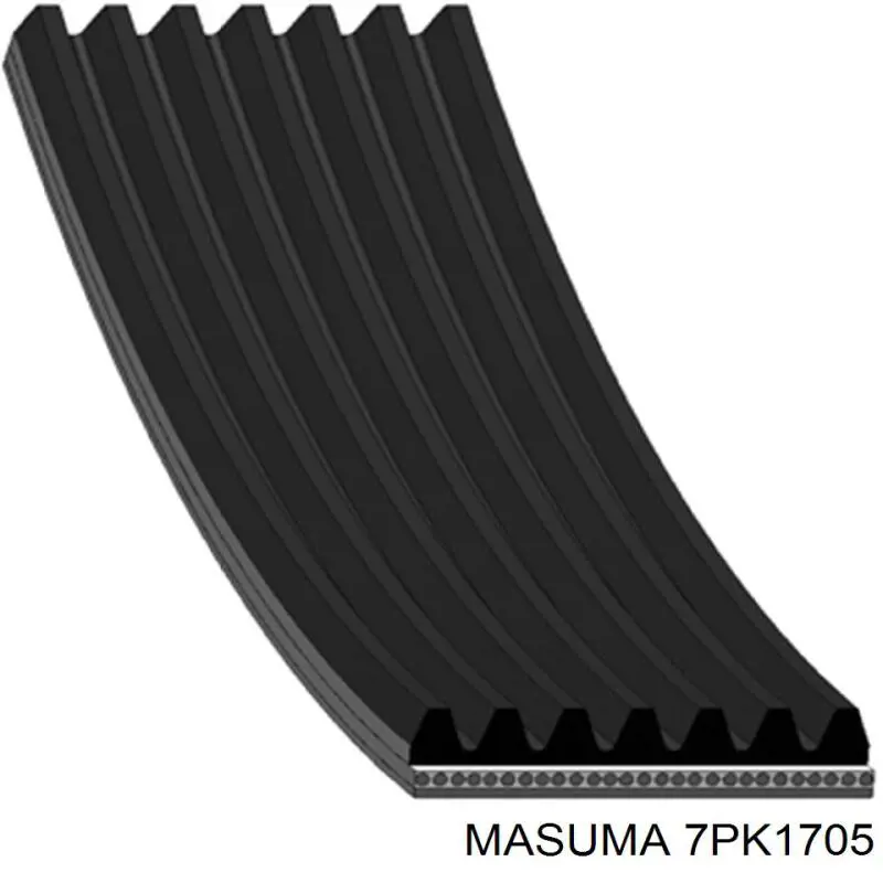 7PK1705 Masuma ремень генератора