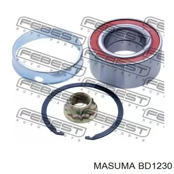 BD1230 Masuma Диск тормозной передний