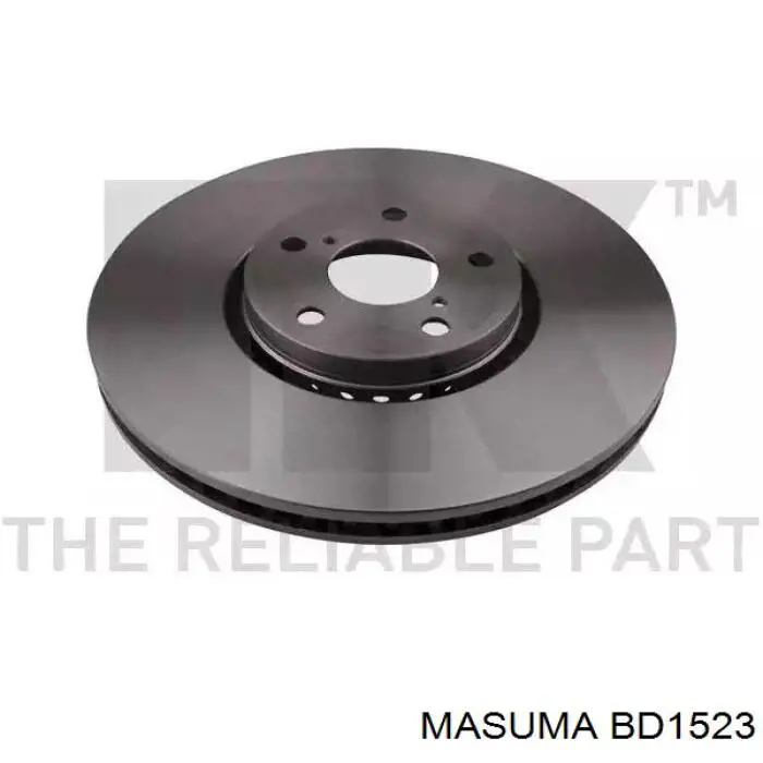 BD1523 Masuma Диск тормозной передний