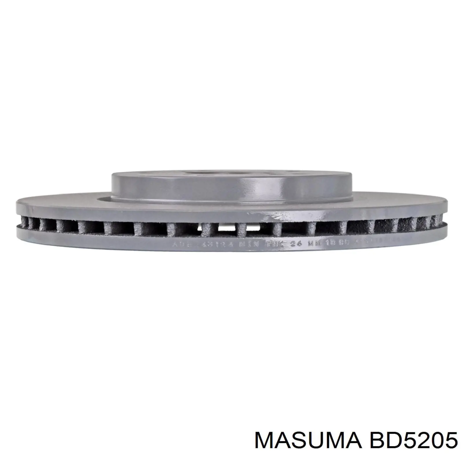 BD5205 Masuma Диск тормозной передний