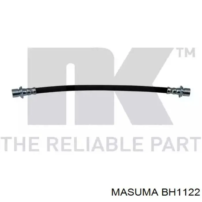 BH1122 Masuma шланг тормозной передний левый