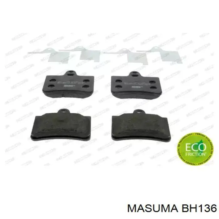 Шланг тормозной передний Masuma BH136 цена, от 16.65 USD