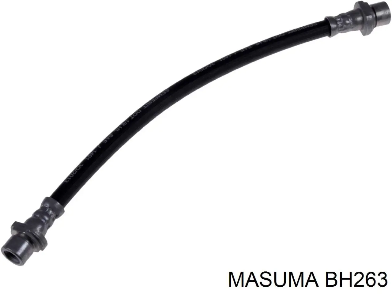 Шланг тормозной передний BH263 Masuma