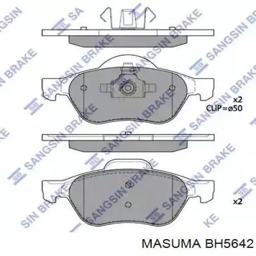Шланг тормозной передний Masuma BH5642 цена, от 11.38 USD