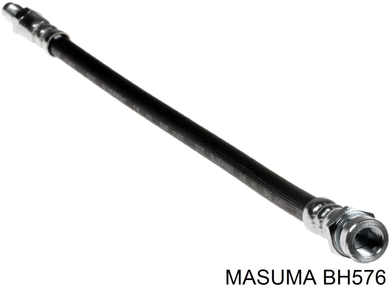 BH576 Masuma шланг тормозной задний
