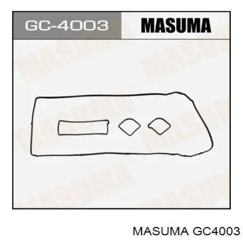 GC4003 Masuma vedante da tampa de válvulas de motor, kit
