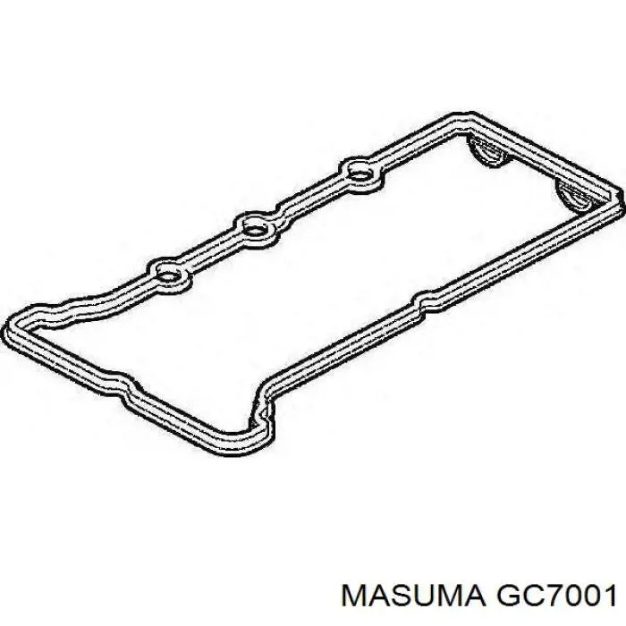 Junta de la tapa de válvulas del motor GC7001 Masuma